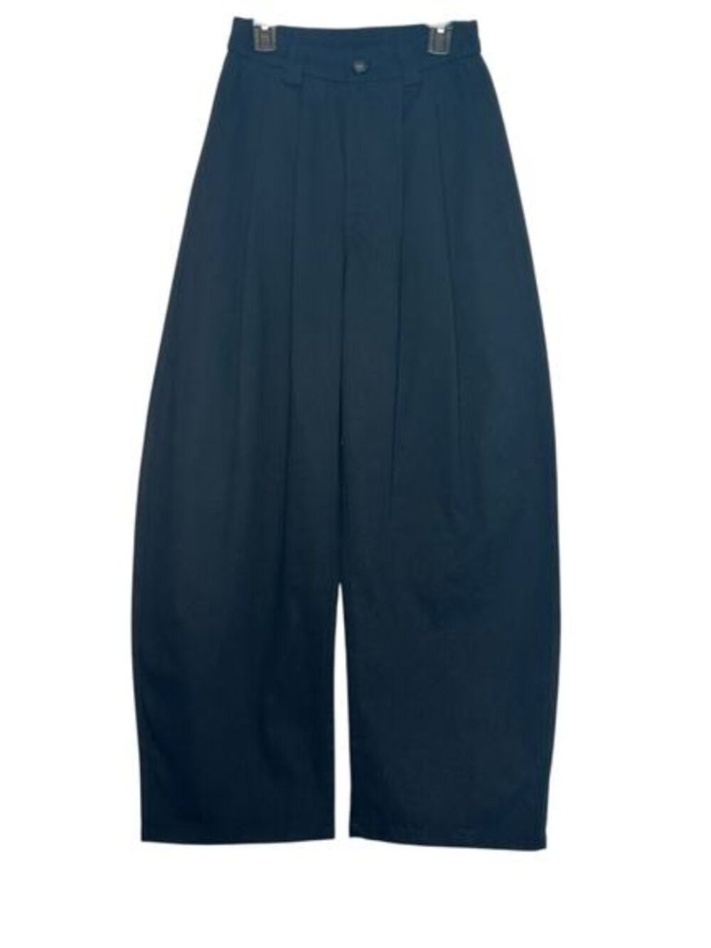 Aelfric Eden black pleated baggy barrel pants size 27